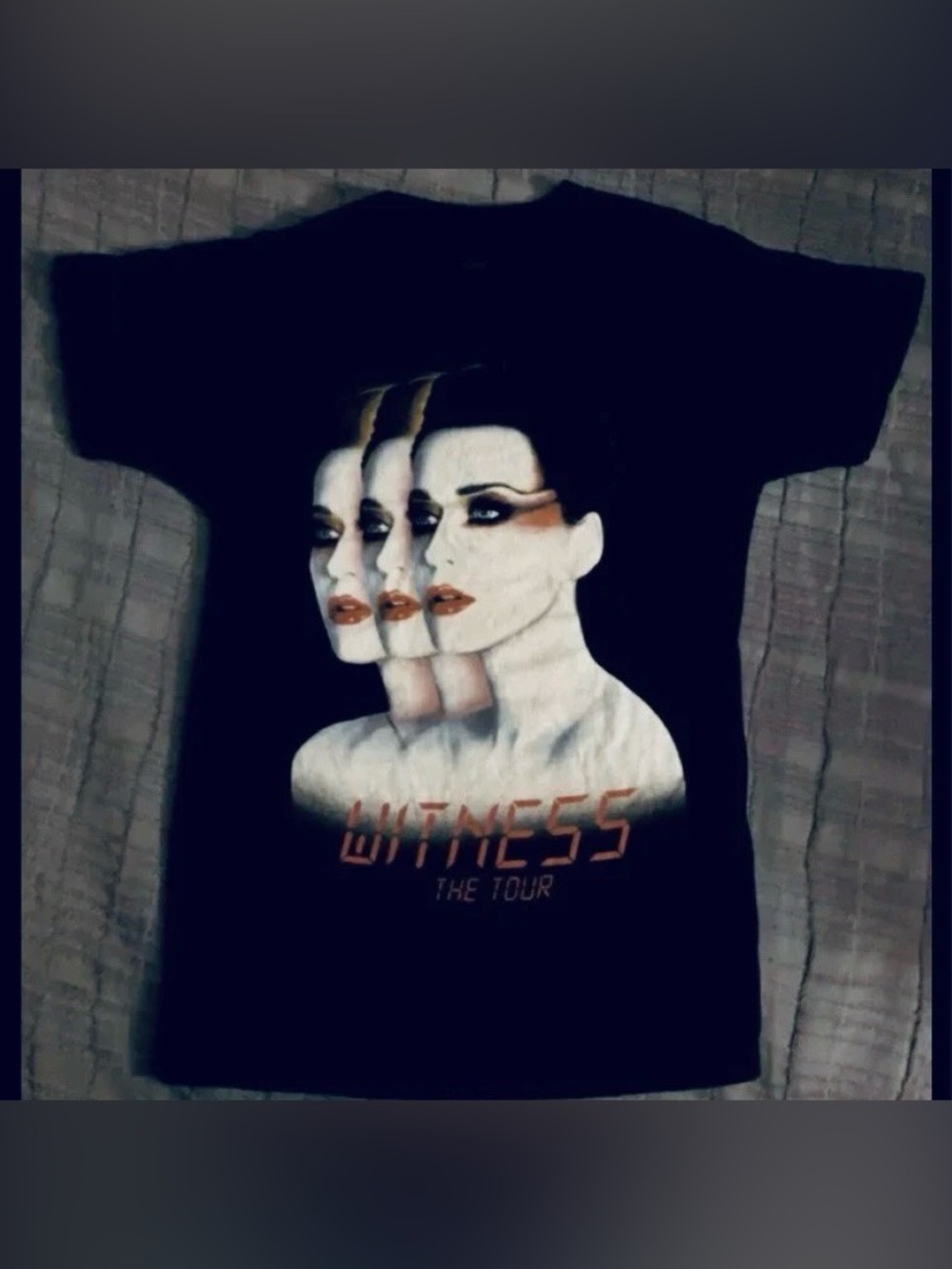 Katy Perry Tshirt 2017-2018 WITNESS The Tour womens Jr Sz XS/S concert merch NM